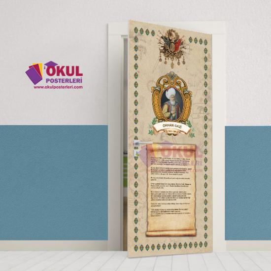 Osmanlı Padişahları Kapı Giydirmesi (Orhan Gazi)