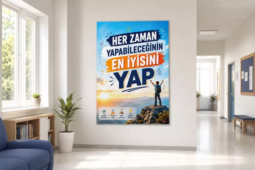 En İyisini Yap Rehberlik Posterlik