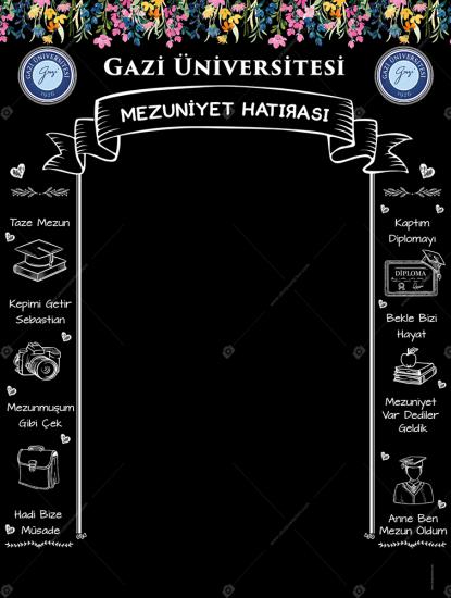 Üniversite Mezuniyet Hatırası Panosu