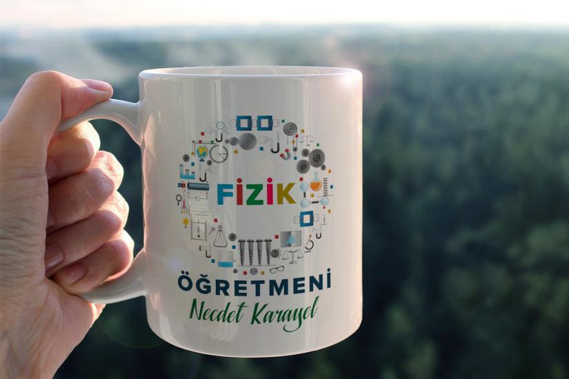 Fizik Öğretmeni Kupa Bardak 4