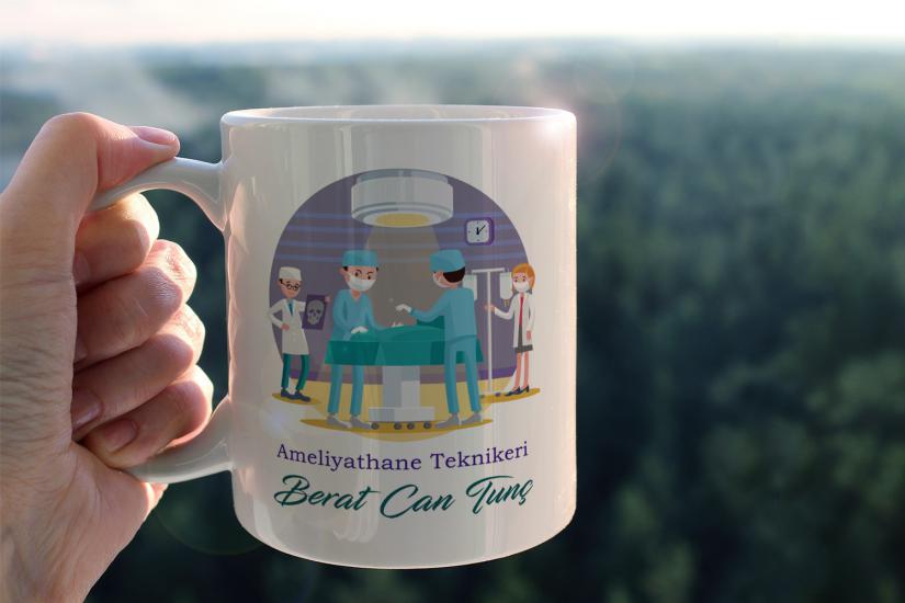 Ameliyathane Teknikeri Kupa Bardak