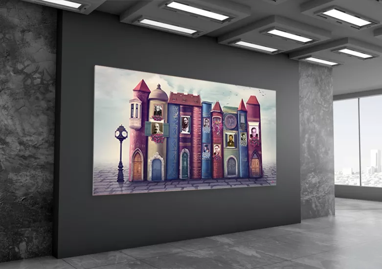 Her Kitap Bir Yuva: Edebiyatın Öncüleri Okul  Posteri