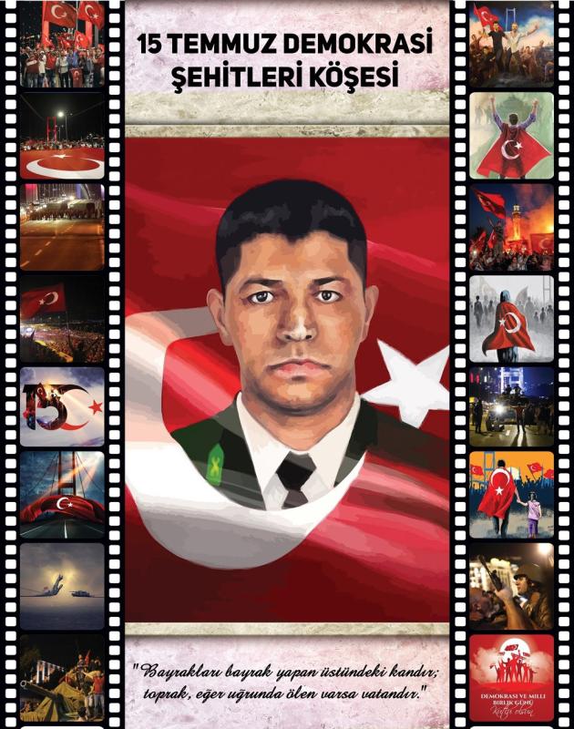15 Temmuz Köşesi 3 Okul Posteri