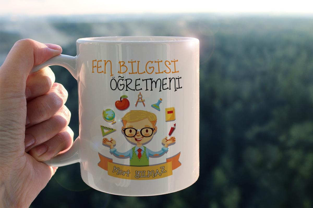 Fen Bilgisi Öğretmeni Kupa Bardak 03