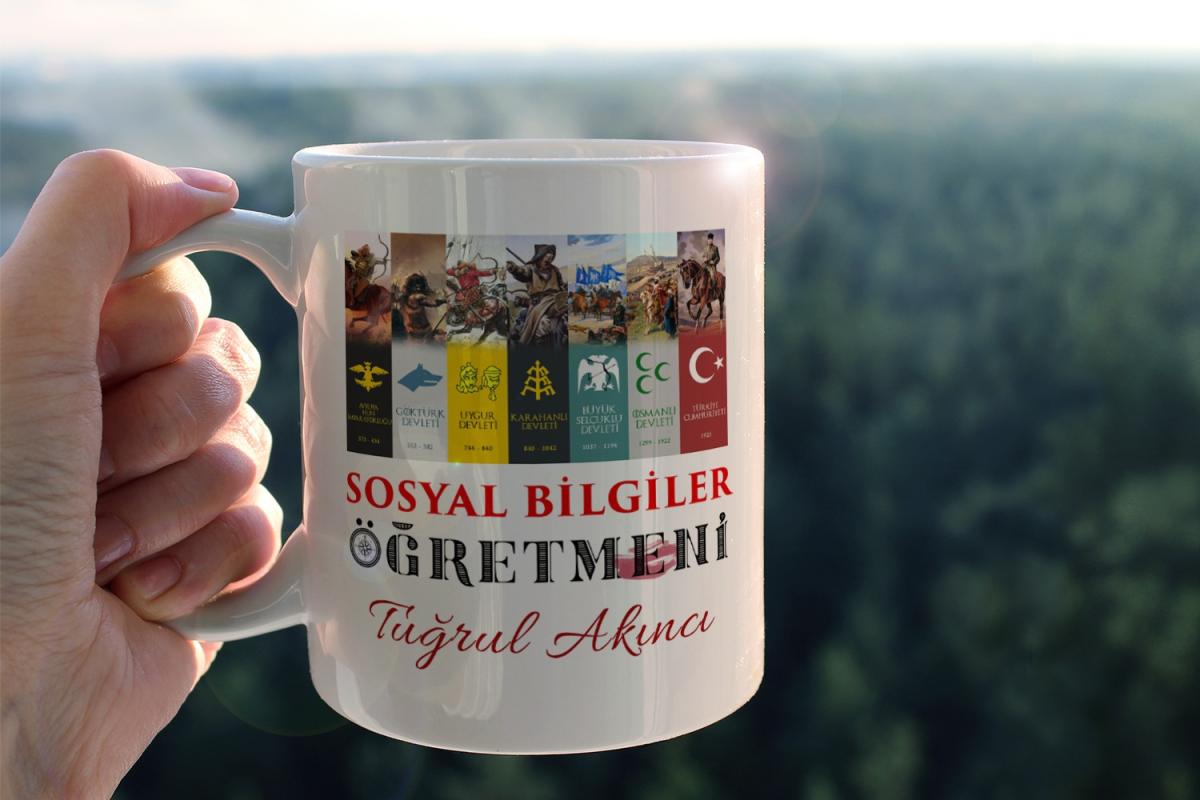 Sosyal Bilgiler Öğretmeni Kupa Bardak 1