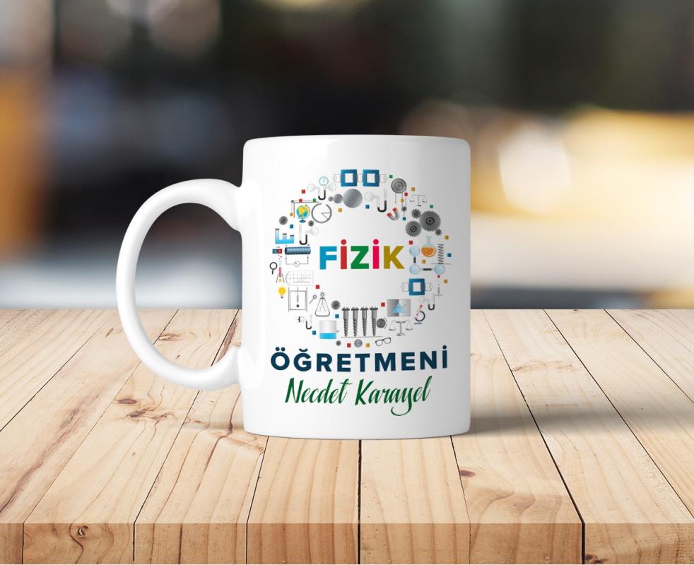 Fizik Öğretmeni Kupa Bardak 4