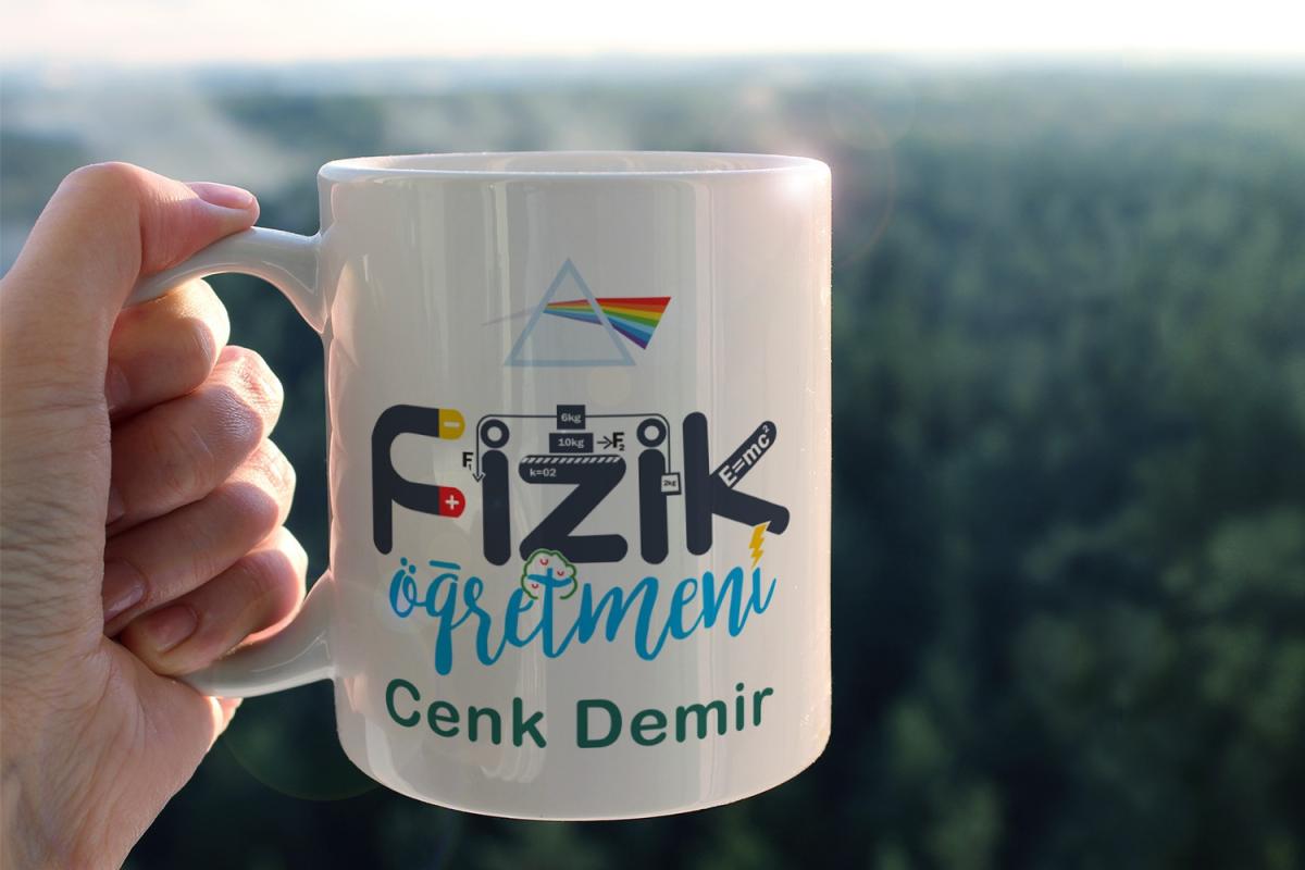 Fizik Öğretmeni Kupa Bardak 1