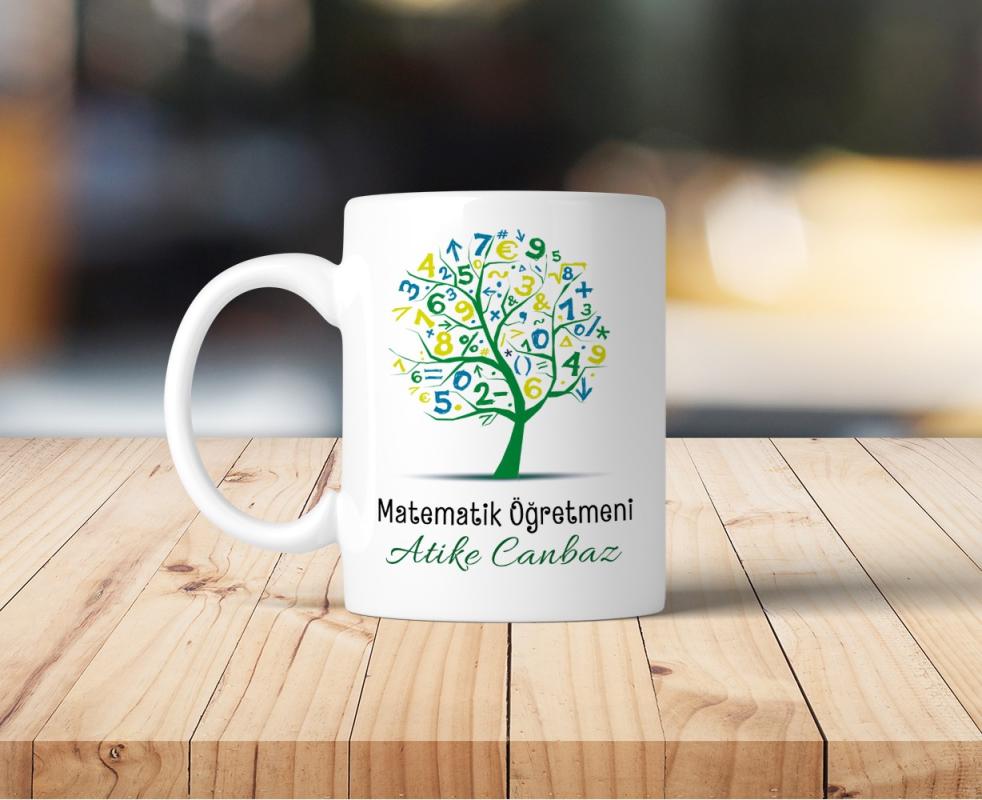 Matematik Öğretmeni Kupa Bardak 1