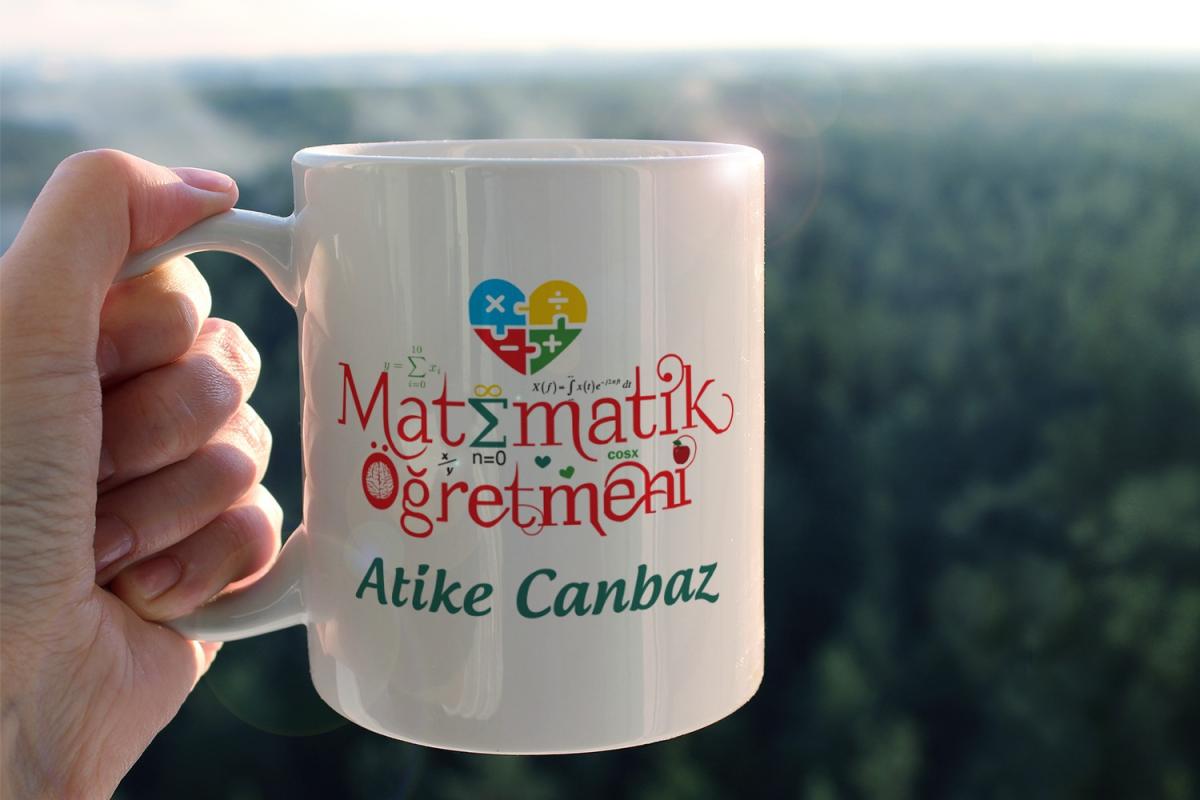 Matematik Öğretmeni Kupa Bardak 4