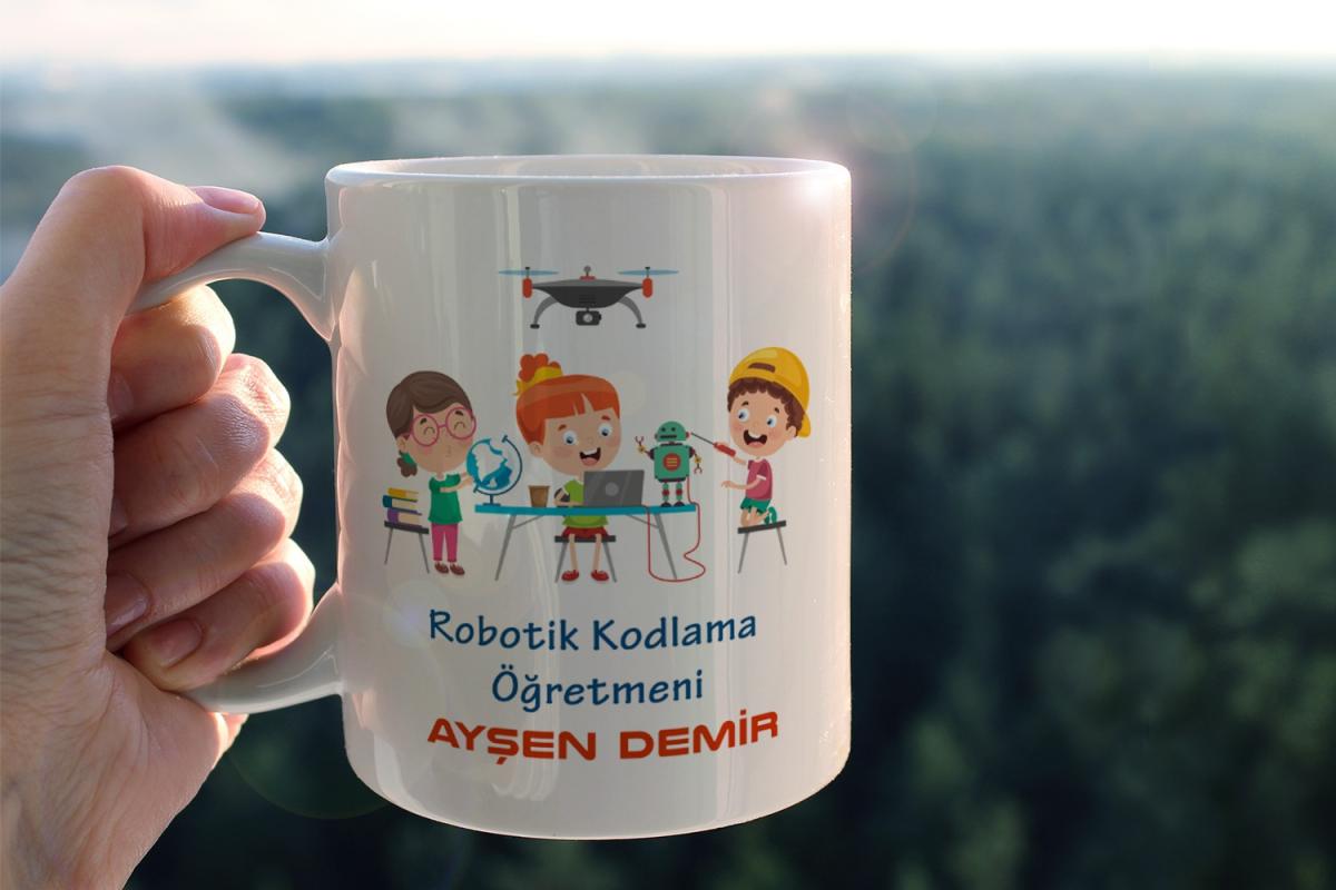 Robotik Kodlama Öğretmeni Kupa Bardak 1