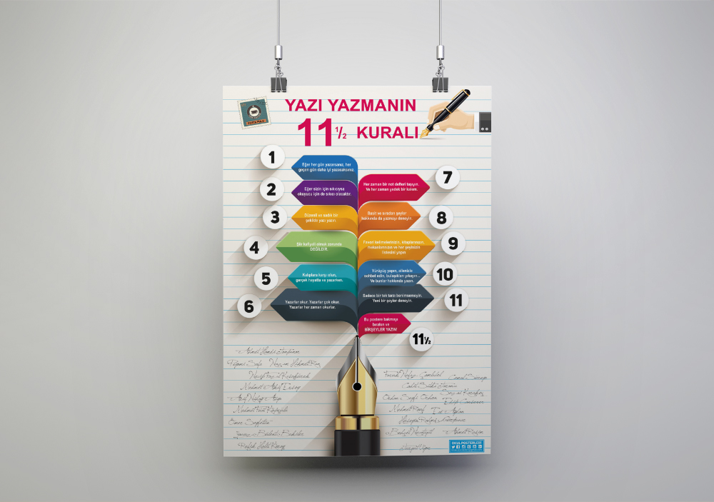Yazı Yazmanın 11 buçuk Kuralı
